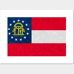 State flag of Georgia Posters and Art